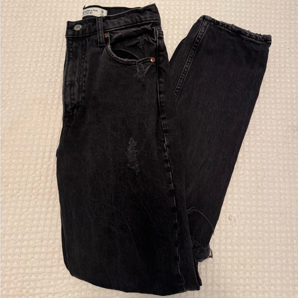 Abercrombie and Fitch curve love high rise jeans